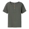 Kids/BOY Name It Boy 2-8Y>Shirt Basic, Laurel Wreath Melange –