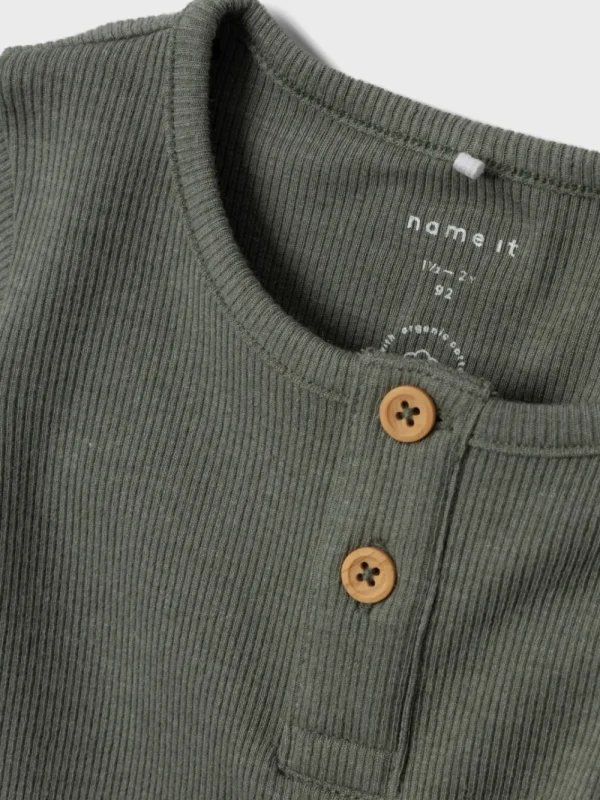 Kids/BOY Name It Boy 2-8Y>Shirt Basic, Laurel Wreath Melange –