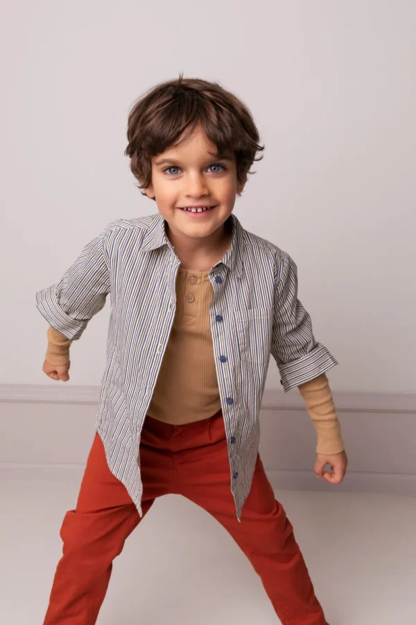 Kids/BOY Marmar Copenhagen Teen Girls 8+ | Teen Boy 8+>Shirt Modal, Cumin – Marmar