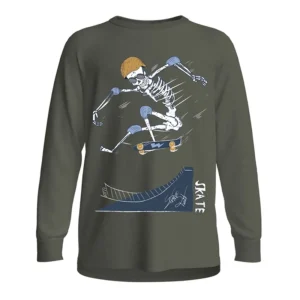Kids/BOY Name It Teen Boy 8+ | Boy 2-8Y>Shirt Skating Skeleton –