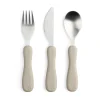 Kids Sebra Interior Dinnertime | Birthday / Party>Silicone Cutlery, Fanto Jetty Beige – Sebra