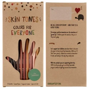 Kids Hautfarben Creativity>12 Skin Color Pencils –