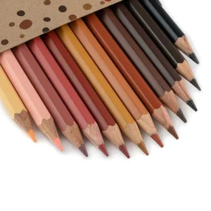 Kids Hautfarben Creativity>12 Skin Color Pencils –