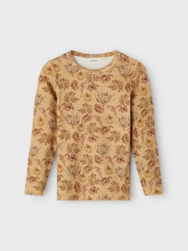Kids Lil' Atelier Girl 2-8Y>Slim Shirt flowers, lark – Lil’ Atelier
