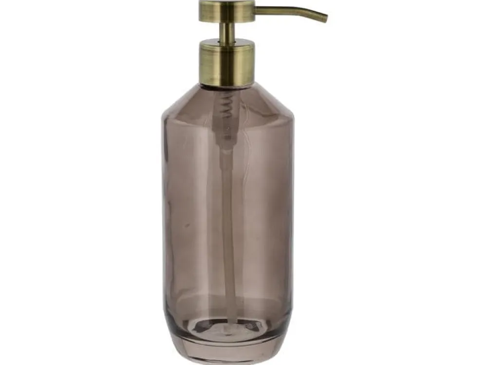 soap_dispenser__ml_brown__0.webp Södahl Soap And Dispensers>Soap dispenser 450 ml, brown glass –