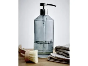 Södahl Soap And Dispensers>Soap dispenser 450 ml, Grey glass –