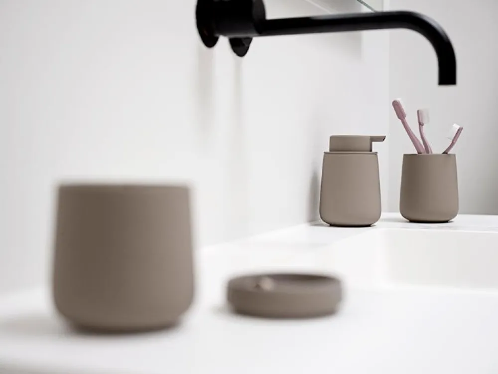 soap_dispenser_nova_one___1.webp Zone Denmark Soap And Dispensers>Soap Dispenser Nova One 250 ml, Taupe –