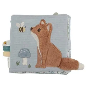 Kids Little Dutch Baby Toys>Soft activity book, Forest Friends –