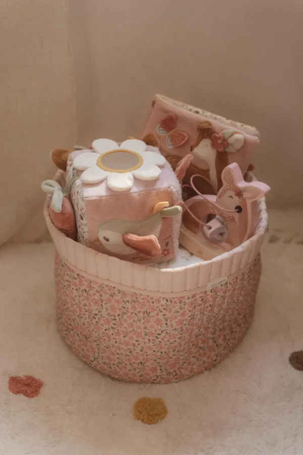 Kids Little Dutch Baby Toys>Soft activity cube, Fairy Garden –
