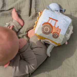 Kids Little Dutch Baby Toys>Soft activity cube Little Farm –