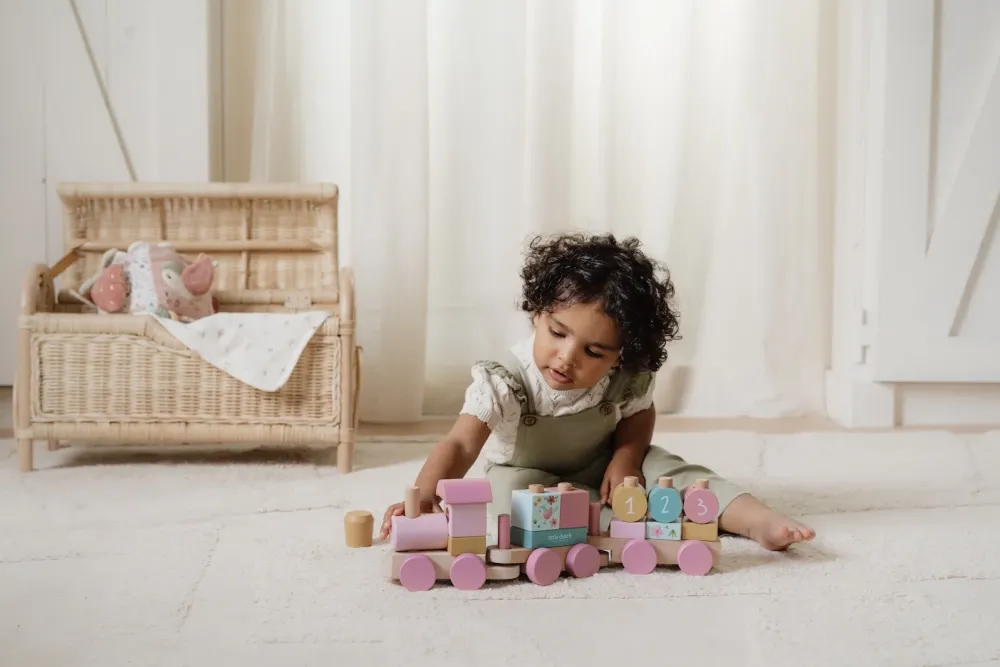 stacking_train_fairy_gard_1.webp Kids Little Dutch Wooden Toys | Cars And Road Ways>Stacking Train, Fairy Garden –