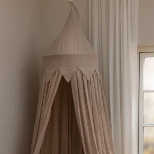 Kids Sebra Interior Bed Canopies>Star Canopy, Seabreeze Beige – Sebra