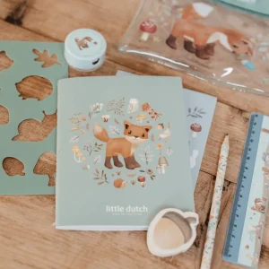 Kids Little Dutch Creativity>Stationery set, Forest Friends –