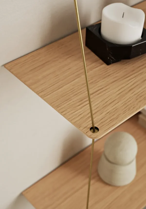 Woud Storage Shelves | Storage>Stedge Shelf 80 cm, Anniversary Edition –