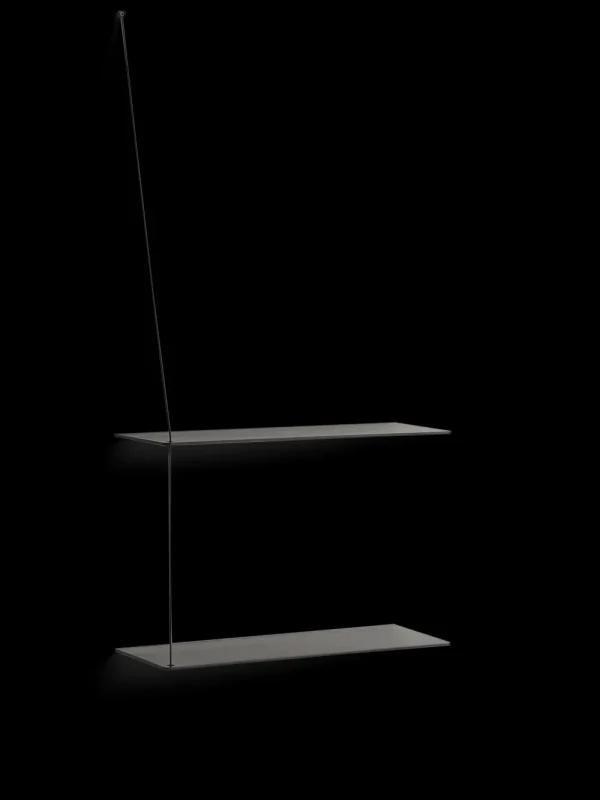 Woud Storage Shelves | Office>Stedge Shelf 60 cm, Black –