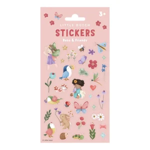 Kids Little Dutch Creativity>Stickers Rosa & Friends –