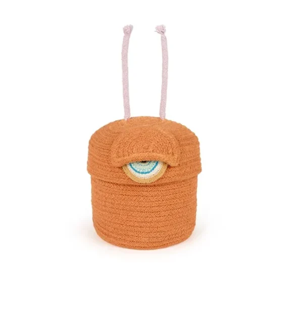Kids Lorena Canals Storage>Storage Basket Alien Ploot, Orange –