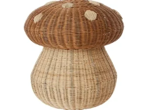 Kids OYOY Mini Storage>Storage basket Mushroom 42 x 46 cm –