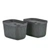 Kids Zone Denmark Storage | Storage>Storage box Pulp S 2 pieces, black –