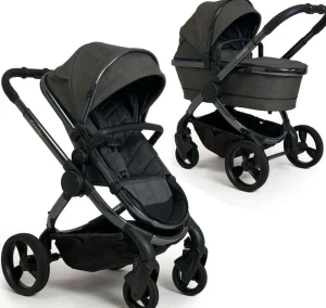 Kids iCandy Baby Travel>Stroller Peach 6 Combo, Phantom Dark Grey Check –