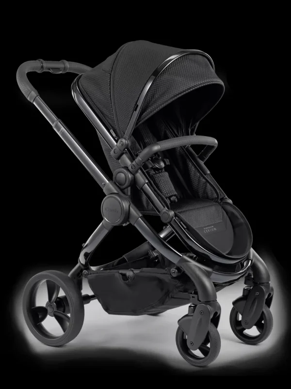 Kids iCandy Baby Travel>Stroller Peach 6 Combo, Phantom Dark Grey Check –
