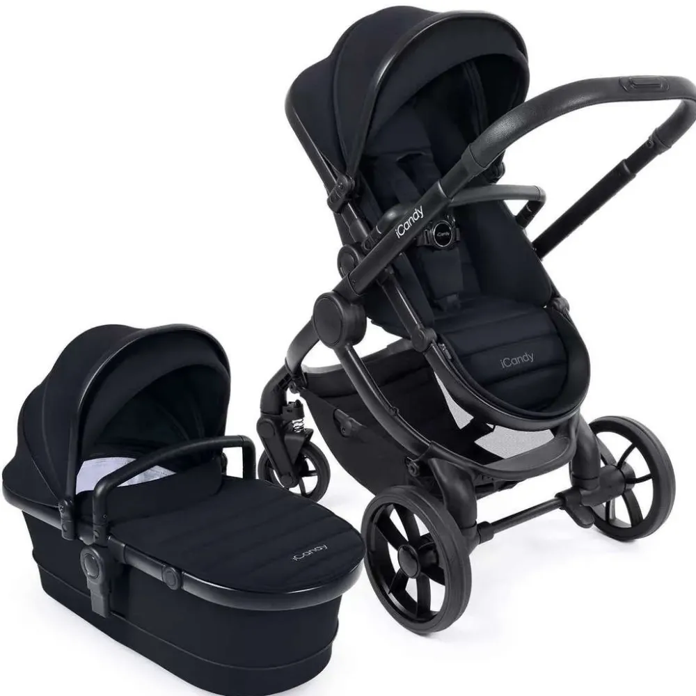stroller_peach_combo_blac_0.webp Kids iCandy Baby Travel>Stroller Peach7 Combo Black –