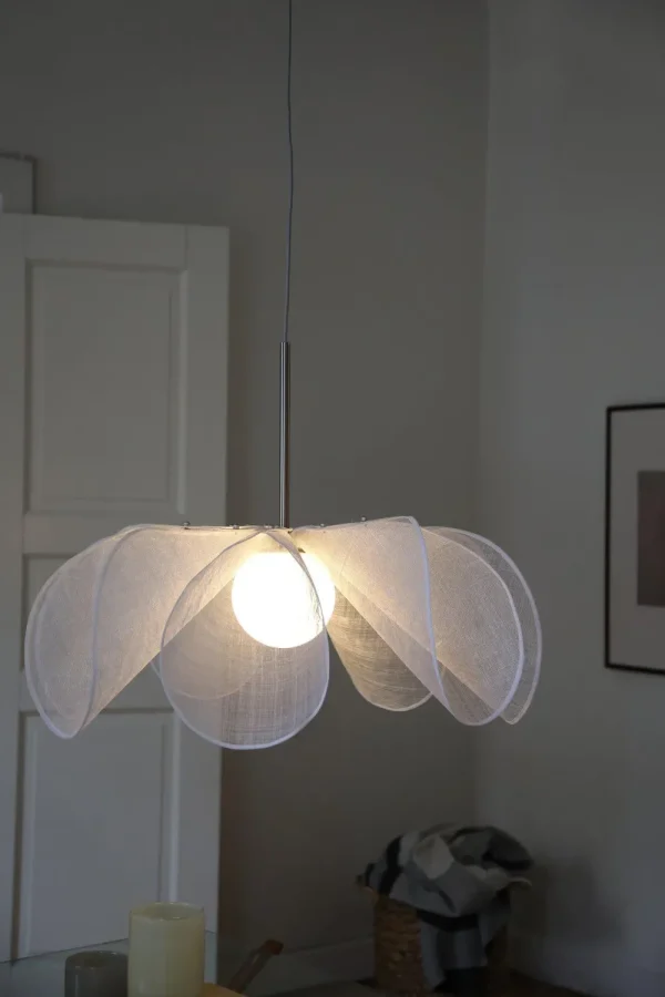 Markslöjd Lamps & Lighting>Styrka Ceiling Lamp Flower White 75 cm –