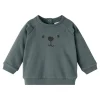 Kids/BOY Name It Baby Boy>Sweat Shirt Bear, Balsam Green –