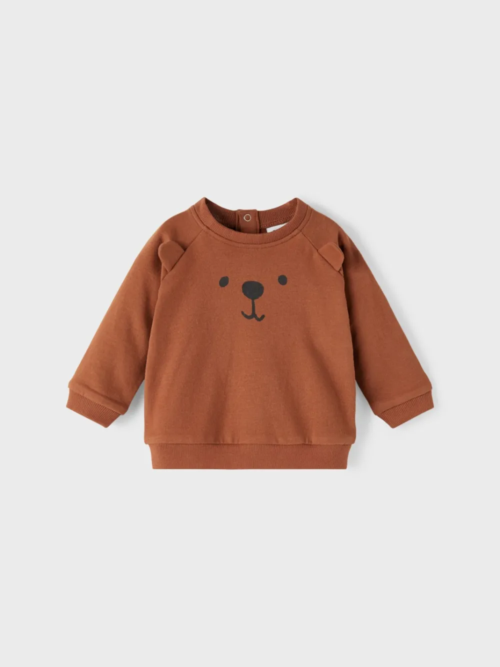 sweat_shirt_bear_coconut__1.webp Kids/BOY Name It Baby Boy>Sweat Shirt Bear, Coconut Shell –