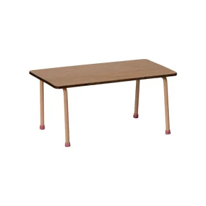 Kids Maileg Doll Accessories>Table and chair set, Mouse, Dark powder –