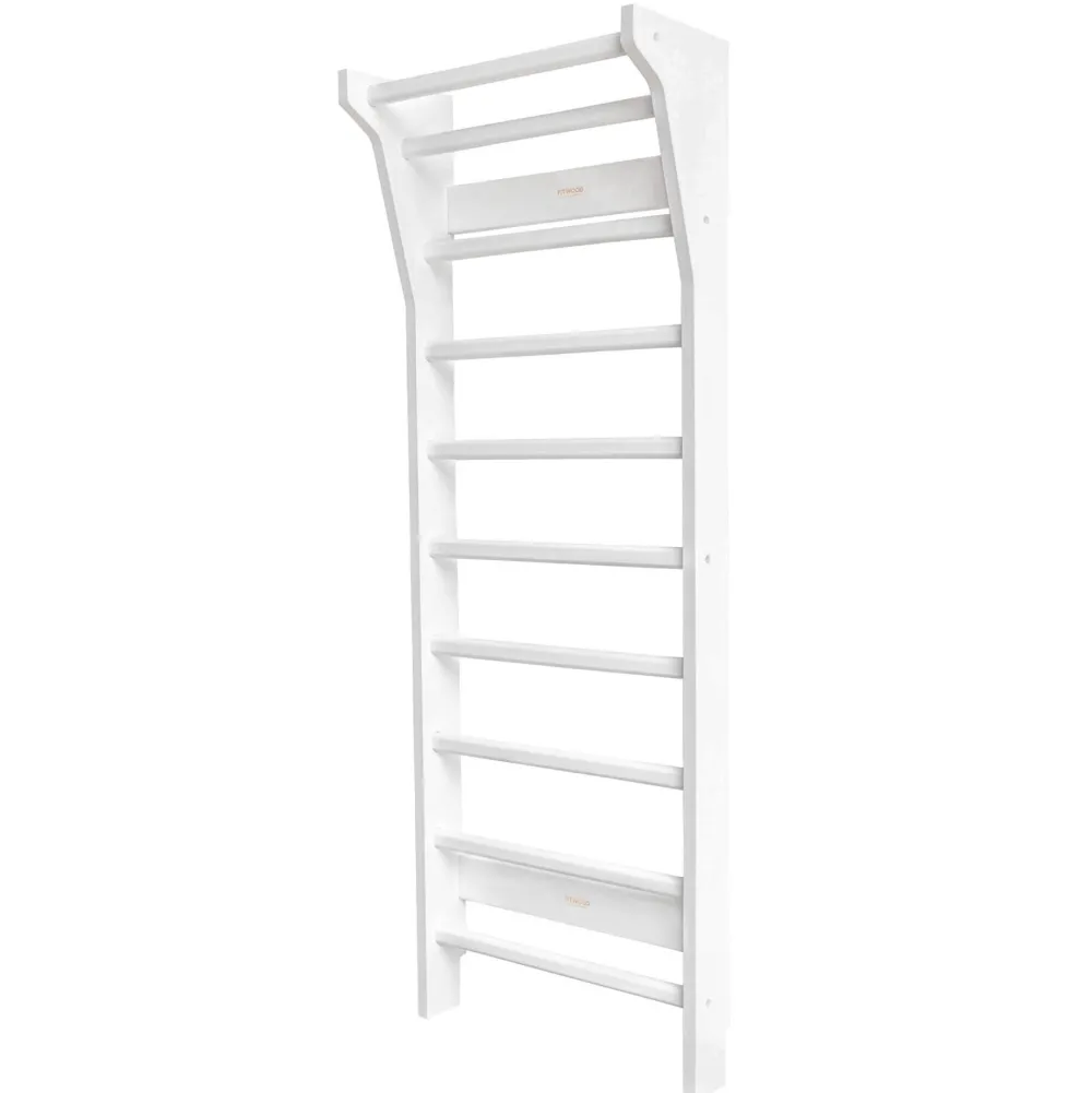 taimi_mini_wall_bars_whit_0-1.webp Kids Fitwood of Scandinavia Wooden Toys | Balance Toys>Taimi Mini Wall Bars, White – Fitwood
