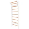 Kids Fitwood of Scandinavia Wooden Toys | Balance Toys>Taimi Mini Wall Bars, White / Birch – Fitwood