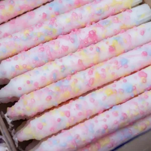 Nordichaus Easter Decorations | Candle And Holders>Taper Candles – Rainbow Confetti