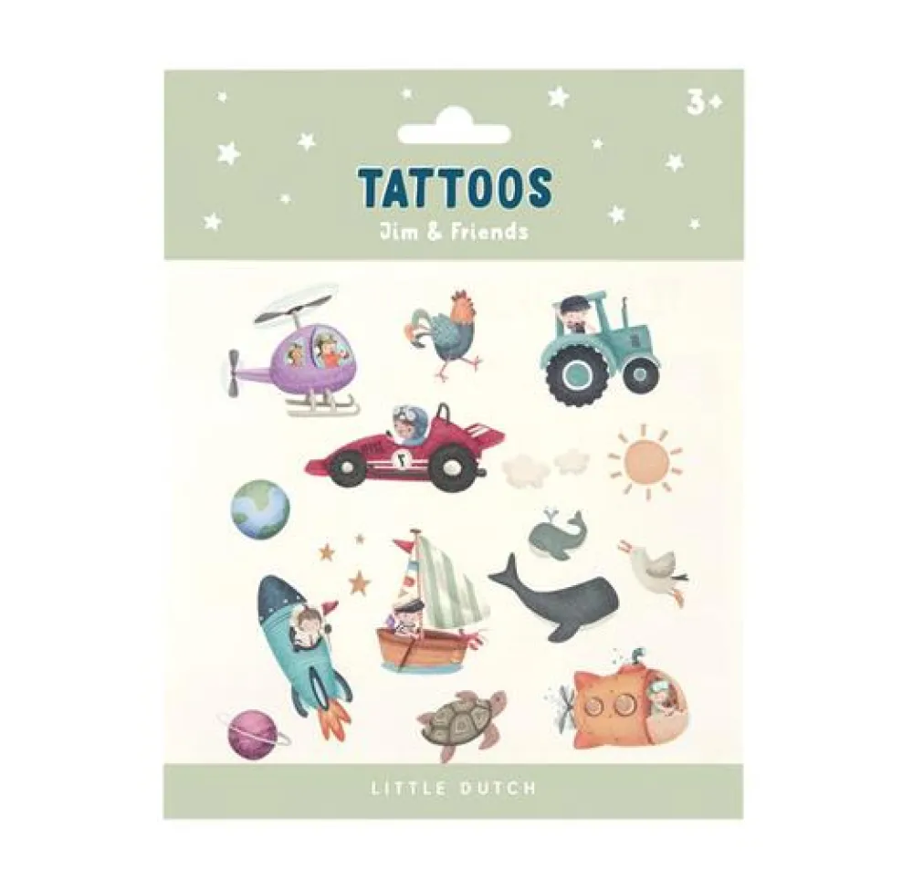 tattoos_jim__friends__lit_0.webp Kids Little Dutch Birthday / Party>Tattoos Jim & Friends –