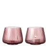 Bitz Candle And Holders>Tea light holders Kusintha 2 pieces, Rose –