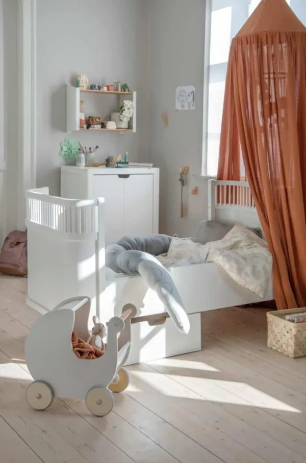 Kids Sebra Interior Kids Furniture>The Sebra Bed, Baby & Junior, white – Sebra