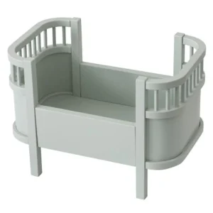 Kids Sebra Interior Wooden Toys | Doll Accessories>The Sebra Doll”s bed, mist green – Sebra