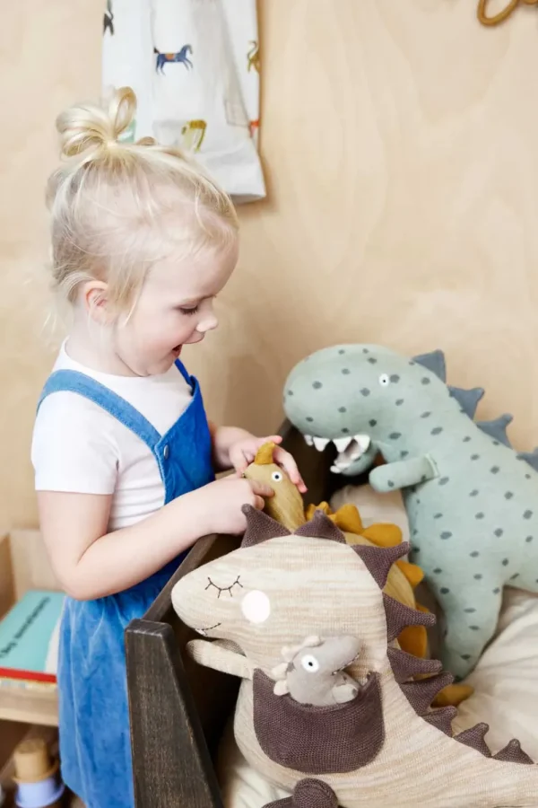 Kids OYOY Mini Cuddly Toys>Theo Dinosaur – OYOY