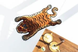 Kids Bongusta Rugs And Playmats | Wall Rugs>Tiger Rug Small 70 x 125 cm –