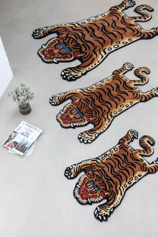 Kids Bongusta Rugs And Playmats | Wall Rugs>Tiger Rug Small 70 x 125 cm –