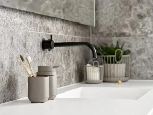 Zone Denmark Toothbrush Mugs>Toothbrush Mug Time Concrete –