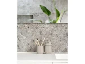 Zone Denmark Toothbrush Mugs>Toothbrush Mug Time Concrete –