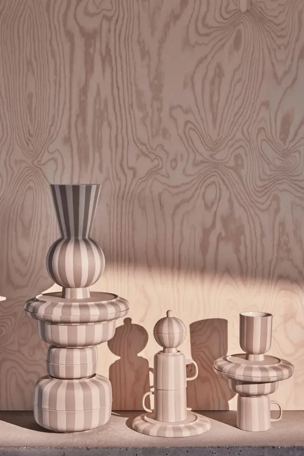 OYOY Ceramics And Vases | Kitchen>Toppu Bonbonniere Beige –