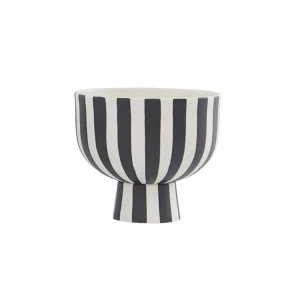 OYOY Ceramics And Vases | Kitchen>Toppu Bowl Ø15, Black / White –