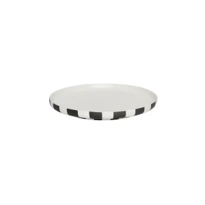 OYOY Kitchen>Toppu Lunch Plate Black / White –