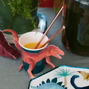 Kids Meri Meri Birthday / Party>T-Rex Dinosaur Cups (x 8) –