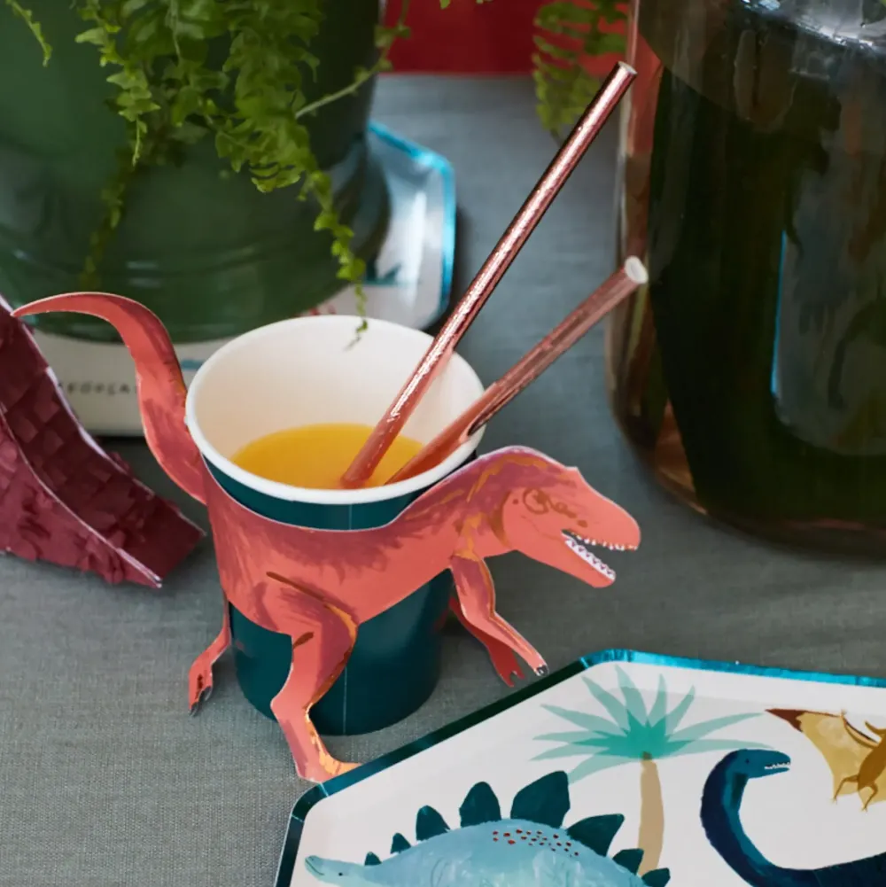 trex_dinosaur_cups_x___me_1.webp Kids Meri Meri Birthday / Party>T-Rex Dinosaur Cups (x 8) –