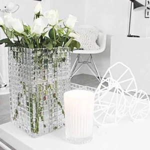 Felius Design Easter Decorations>Triangular Easter Egg set, white – 3 pcs. –