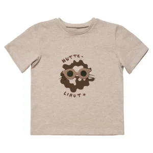 Kids/BOY Huttelihut Boy 2-8Y>T-Shirt SS Print, Camel –