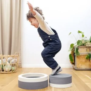 Kids Bobles - Tumbling furniture Balance Toys>Tube Medium Grey – bObles